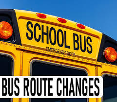 bus route changes 