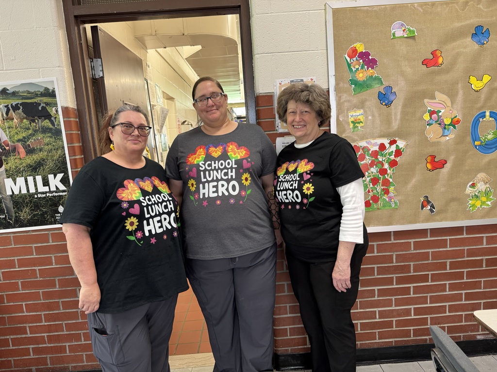 School lunch hero day!