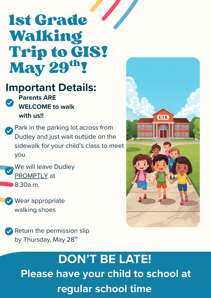 1st grade walk to GIS info