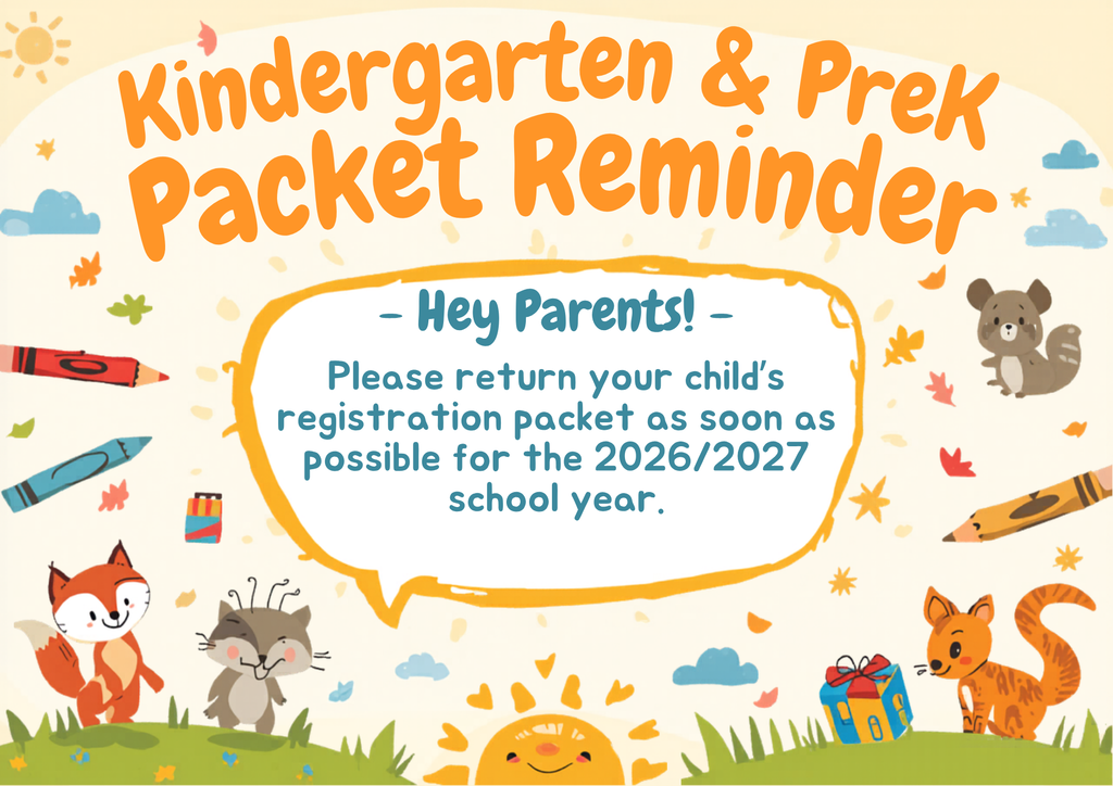 Registration pack reminder