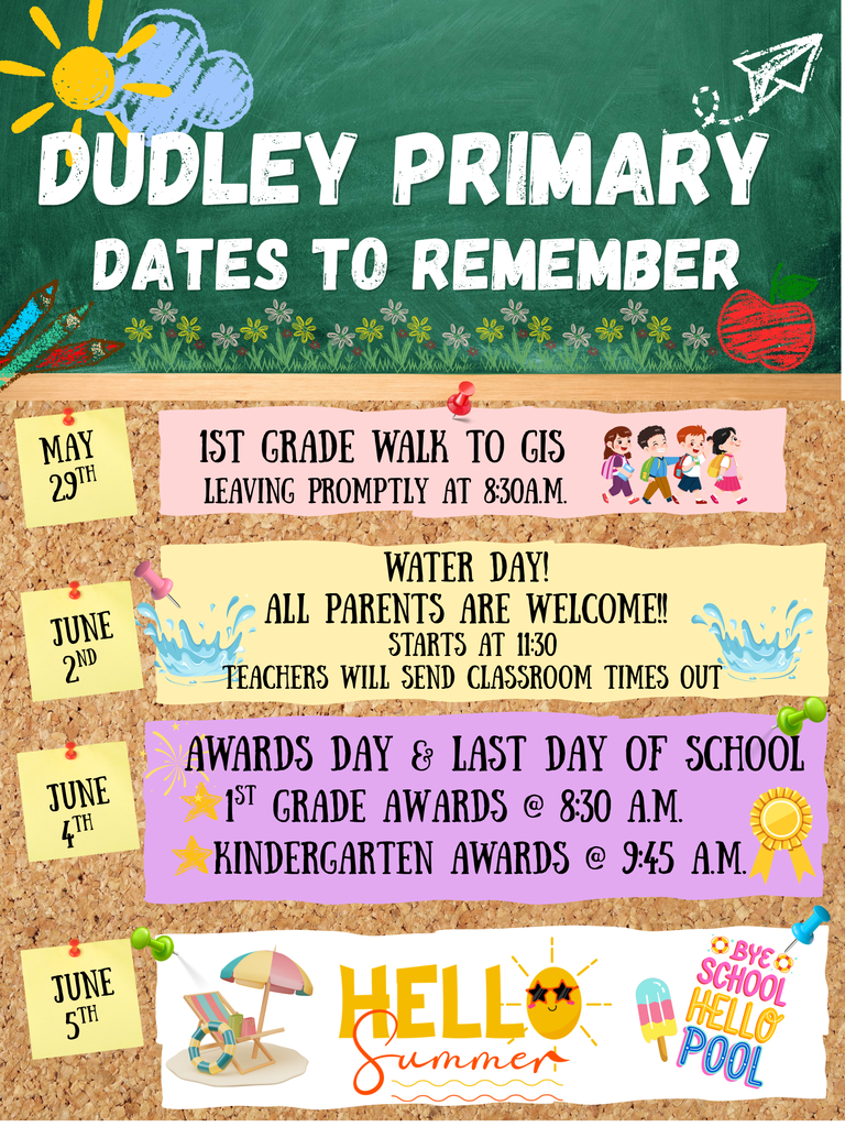 End of year dates