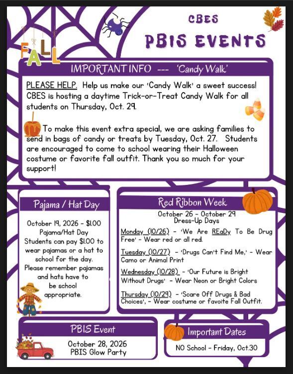 Upcoming PBIS