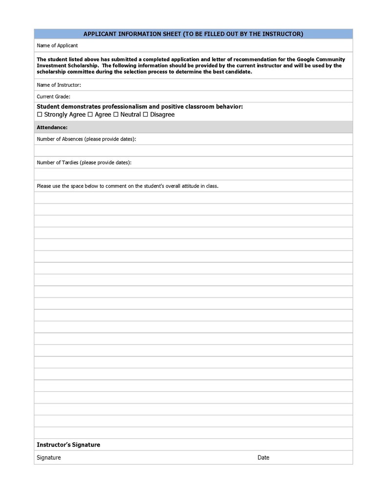 Google Community Investment Project Scholarship
