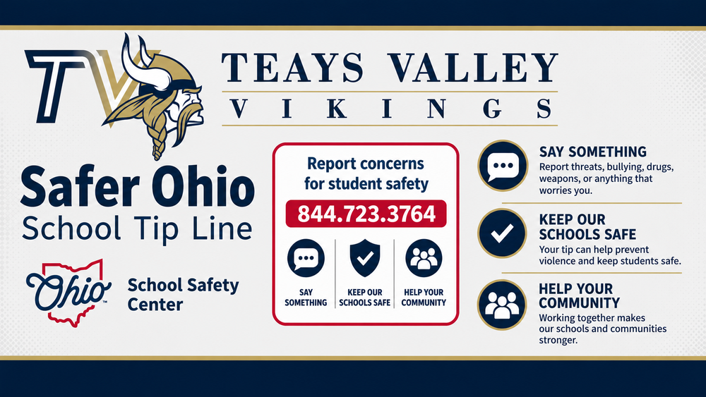 Safer Ohio School Tip Line