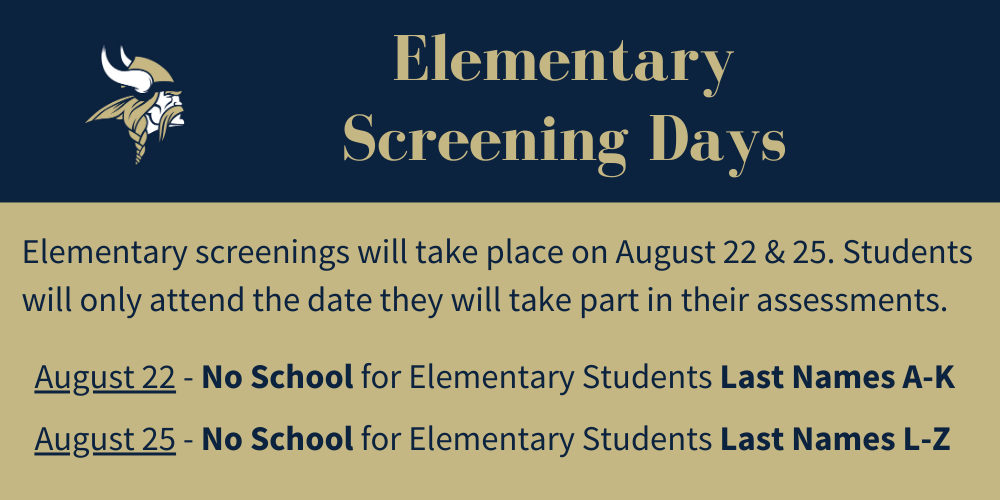 Elementary Screening Days