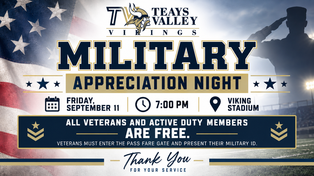 Military Appreciation Night @ Viking Stadium