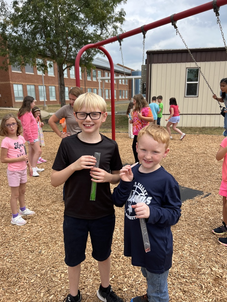 popsicles on the playground