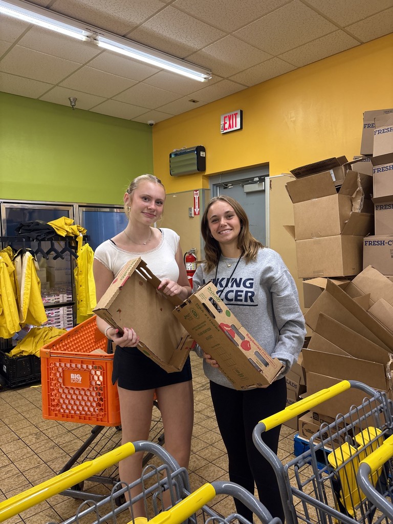 Key Club at the Mid-Ohio Food Bank