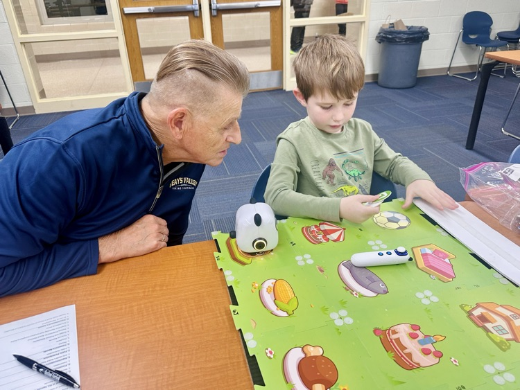 STEM students at the Board Meeting 