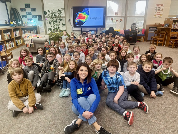ABC6 meteorologist Sarah Converse visit 