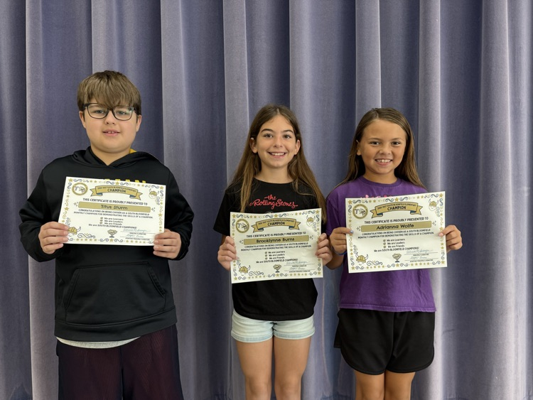 champions of the month