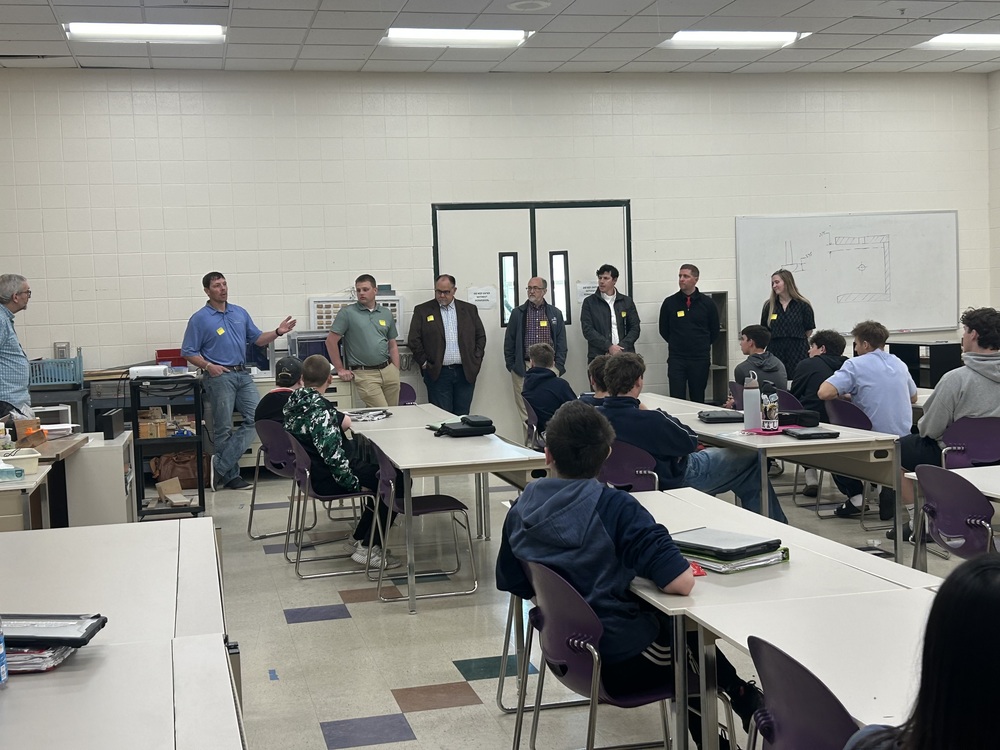 Our CTE Engineering students had an incredible opportunity to learn from a panel of professionals from across the state working in architecture, surveying, and engineering. They explored a variety of career paths, educational programs, licensure requirements, typical salary ranges, and some of the most exciting aspects of these fields.  A special thank you to Mr. Wonsavage and former TPS graduate Jake Wright of Krieghoff-Lenawee for facilitating this valuable educational experience for our students!  #onetribe
