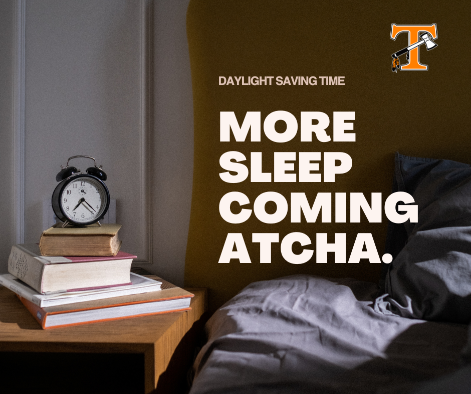 It’s that time again — Daylight Saving Time ends this weekend! Be sure to set your clocks back one hour before heading to bed on Saturday night and enjoy an extra hour of sleep! 😴🕐 We’ll see everyone bright and on time Monday morning! ☀️📚 #FallBack #DaylightSavingTime #OneTribe