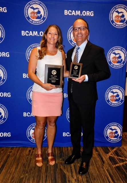 🏀 Congratulations to Coach Kristy Zajac! 🏀 We are proud to share that Kristy Zajac has been recognized with two prestigious coaching awards! 🏆 BCAM (Basketball Coaches Association of Michigan) Coach of the Year — presented at a banquet in Auburn Hills. This honor recognized Coach Zajac as the overall Coach of the Year across all divisions. 🏆 MHSCA (Michigan High School Coaches Association) Coach of the Year — presented this past weekend in Midland. This award is given to one basketball coach in the entire state of Michigan each year. Congratulations, Coach Zajac! 👏