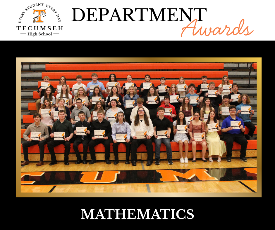 Congratulations to our THS Department Award recipients! These students were nominated by their teachers for exceptional effort, subject-area excellence, and meaningful contributions to their classrooms. We are incredibly proud of their hard work and the positive impact they make at THS. Thank you to the families whose support helps make these achievements possible! #onetribe