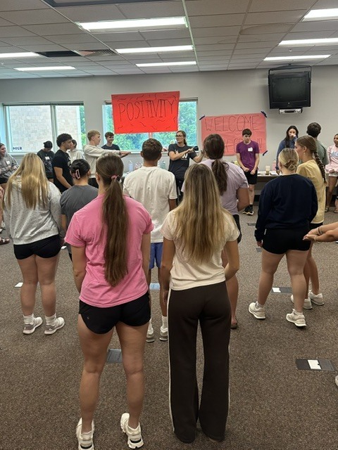 THS Link Crew Leaders Are Ready! Our Link Crew leaders spent Monday and Tuesday training, team building, and preparing for an exciting start to the school year! On Monday, they’ll officially put that training into action as we welcome the Class of 2030 to their very first day of high school! This year marks our 14th year of Link Crew at THS, and we’re proud to continue the tradition of upperclassmen helping our newest students feel welcomed, connected, and ready for high school.
