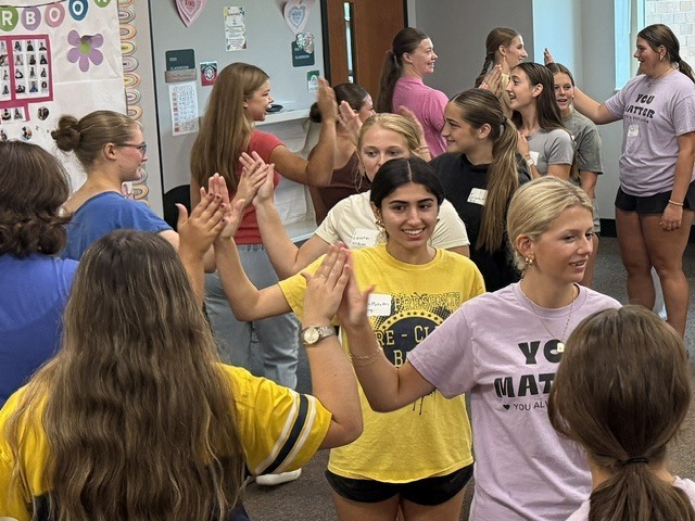 THS Link Crew Leaders Are Ready! Our Link Crew leaders spent Monday and Tuesday training, team building, and preparing for an exciting start to the school year! On Monday, they’ll officially put that training into action as we welcome the Class of 2030 to their very first day of high school! This year marks our 14th year of Link Crew at THS, and we’re proud to continue the tradition of upperclassmen helping our newest students feel welcomed, connected, and ready for high school.