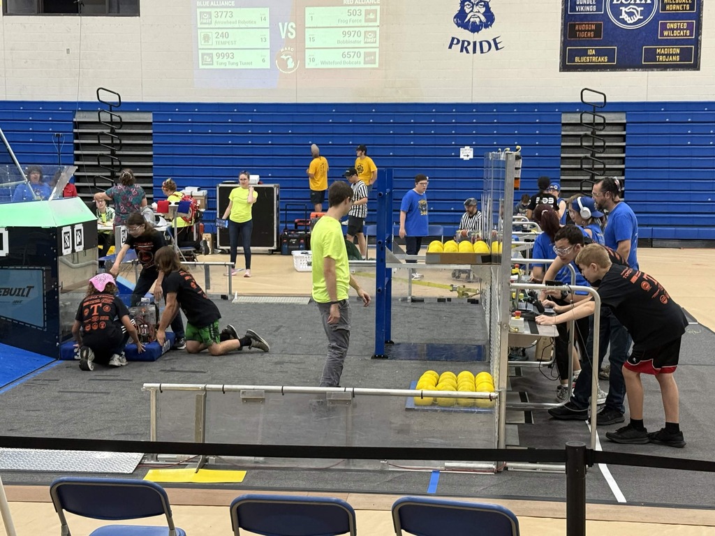 🤖 Dundee FRC Off-Season Competition! 🏆 Our Robotics team has stayed busy during the off-season, gaining valuable experience, competing, and continuing to build their robotics and teamwork skills! Check out some videos and pictures from their recent off-season competition, including a special presentation at Sutton Elementary. We’re proud of the hard work, creativity, and dedication our students continue to demonstrate both on and off the competition. https://youtu.be/9uZxM7_2wa8?si=iia5_lOIK72M05fp #onetribe