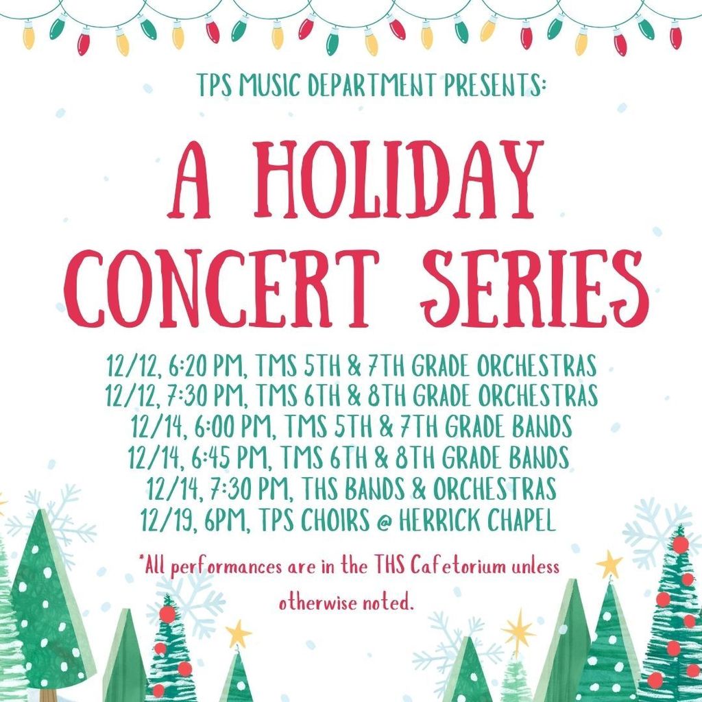 holiday concert season