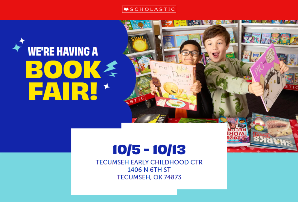 Book Fair @ TECC 10/5-10/13!