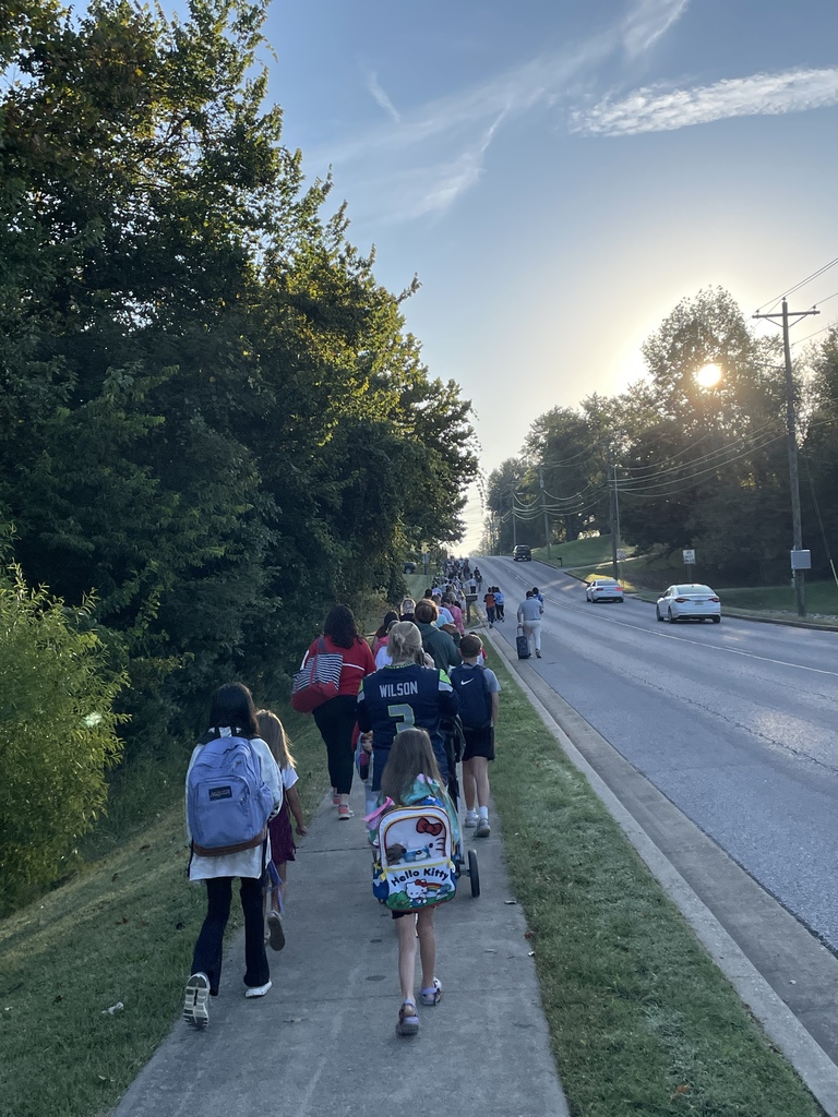 Walk to school day 