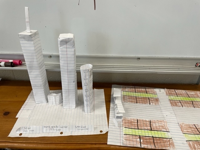 Student work samples
