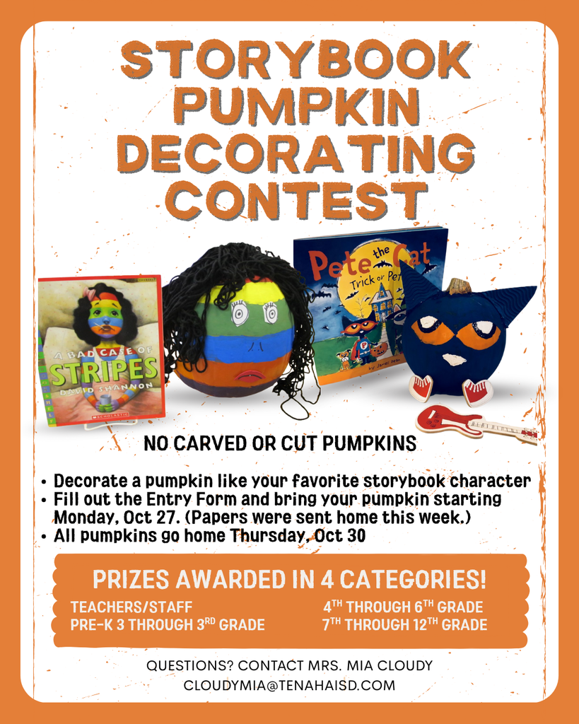 Storybook Pumpkin Decorating Contest 2025