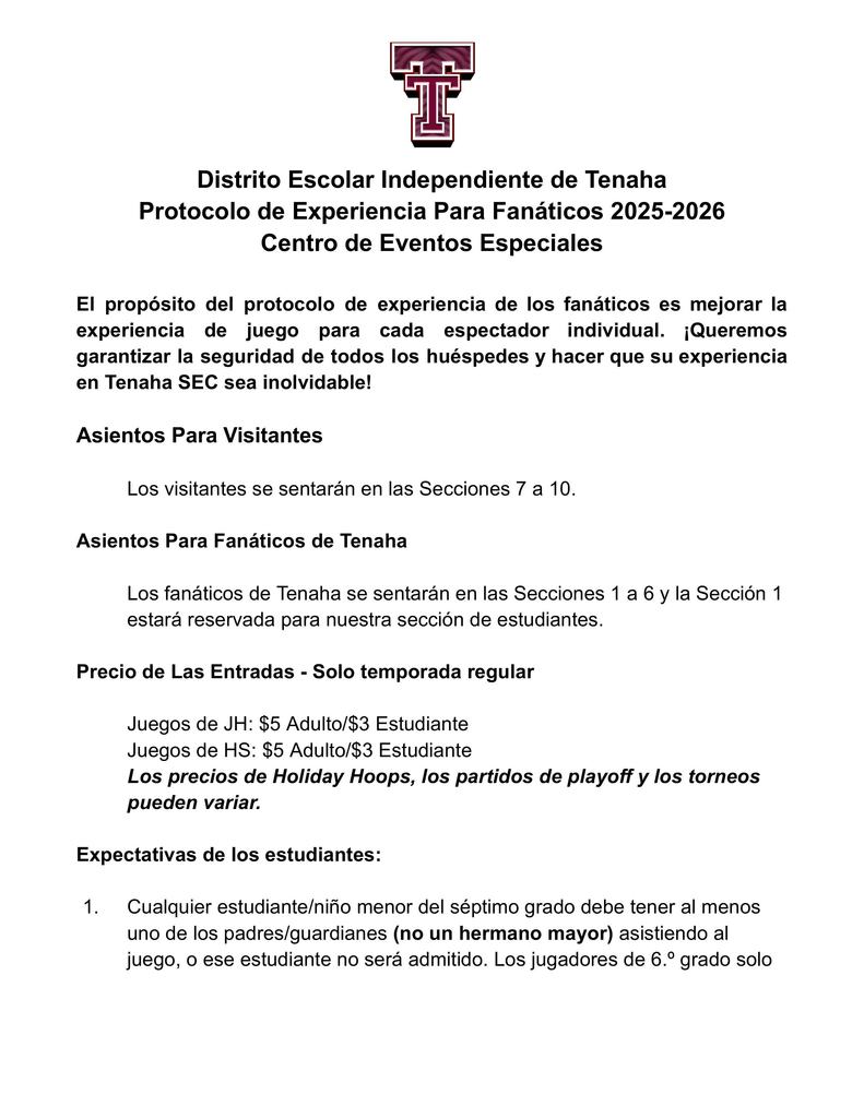 TISD Basketball Fan Experience 25/26 - Span pg 1 of 2