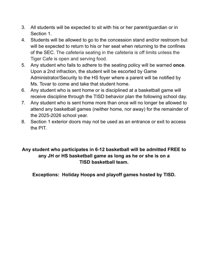 TISD Basketball Fan Experience 25/26 - Eng pg 2 of 2