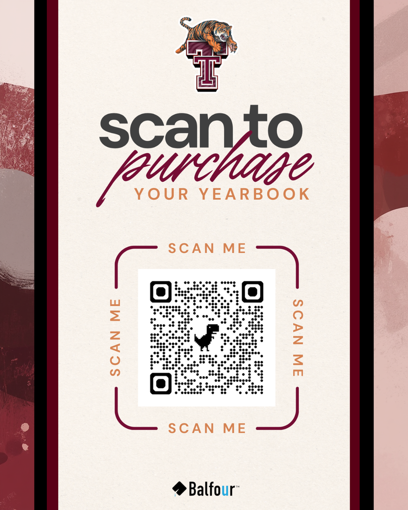 Balfour QR code for Tenaha yearbook purchase