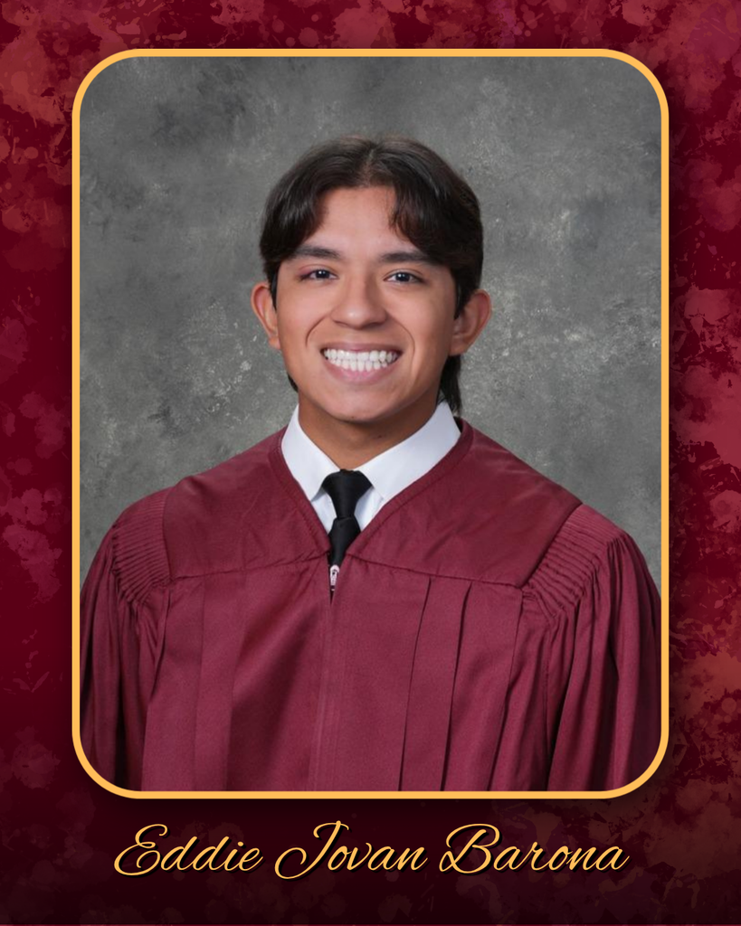 Senior Spotlight - Eddie Jovan Barona