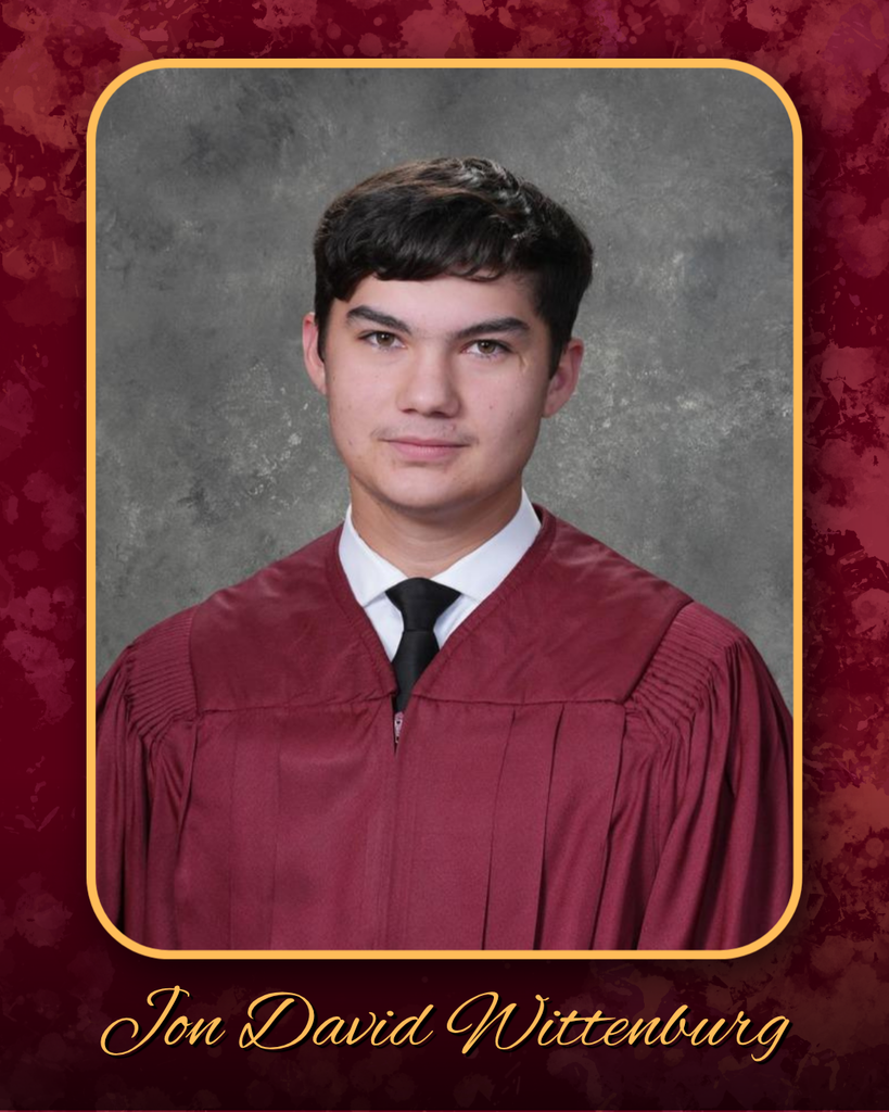 Senior Spotlight - Jon David Wittenburg