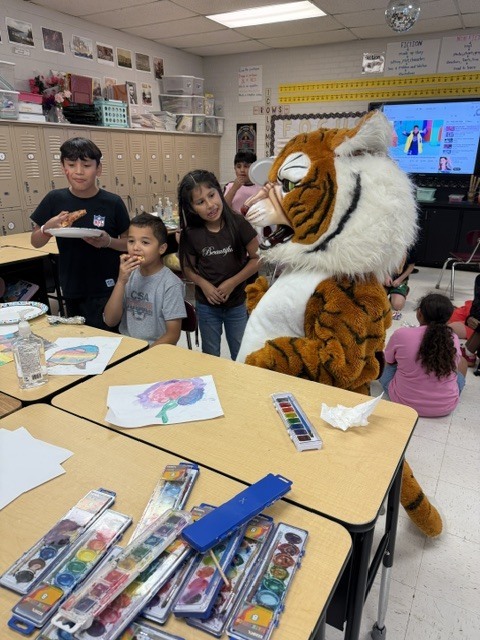 Bossy's Pizza Party with 2nd Grade