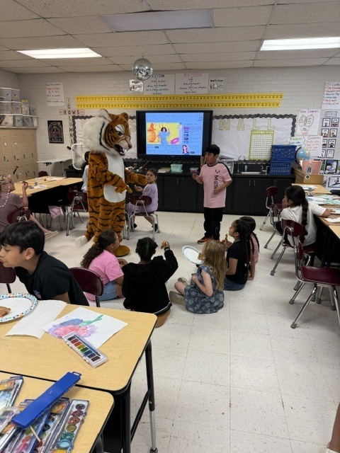Bossy's Pizza Party with 2nd Grade
