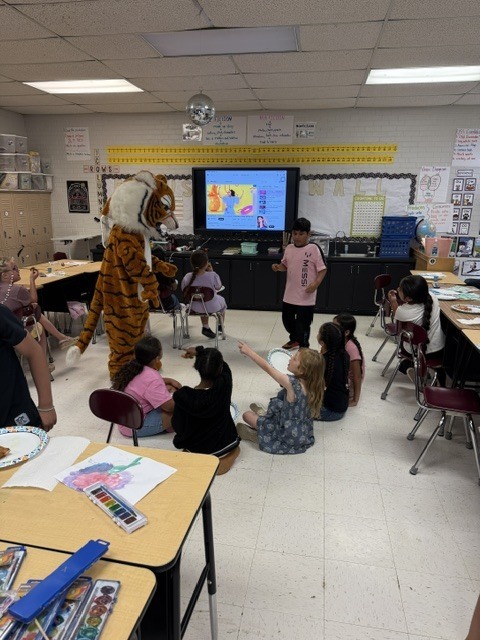 Bossy's Pizza Party with 2nd Grade