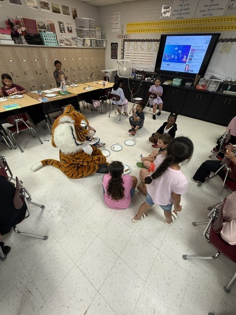 Bossy's Pizza Party with 2nd Grade