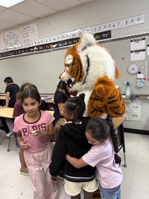 Bossy's Pizza Party with 2nd Grade