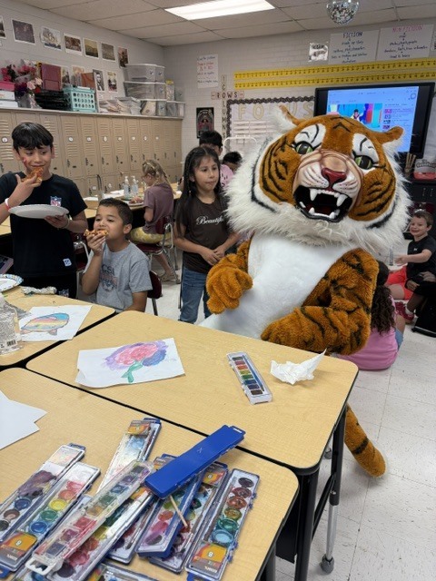 Bossy's Pizza Party with 2nd Grade