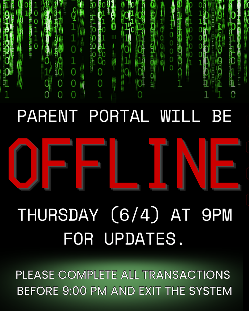 Parent Portal Updates - Tonight @ 9pm