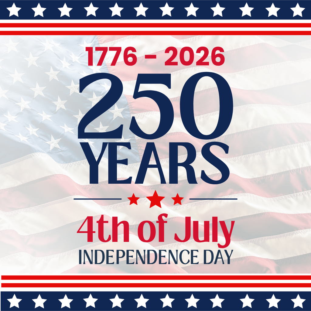 250 years - 4th of July, Independence Day 2026