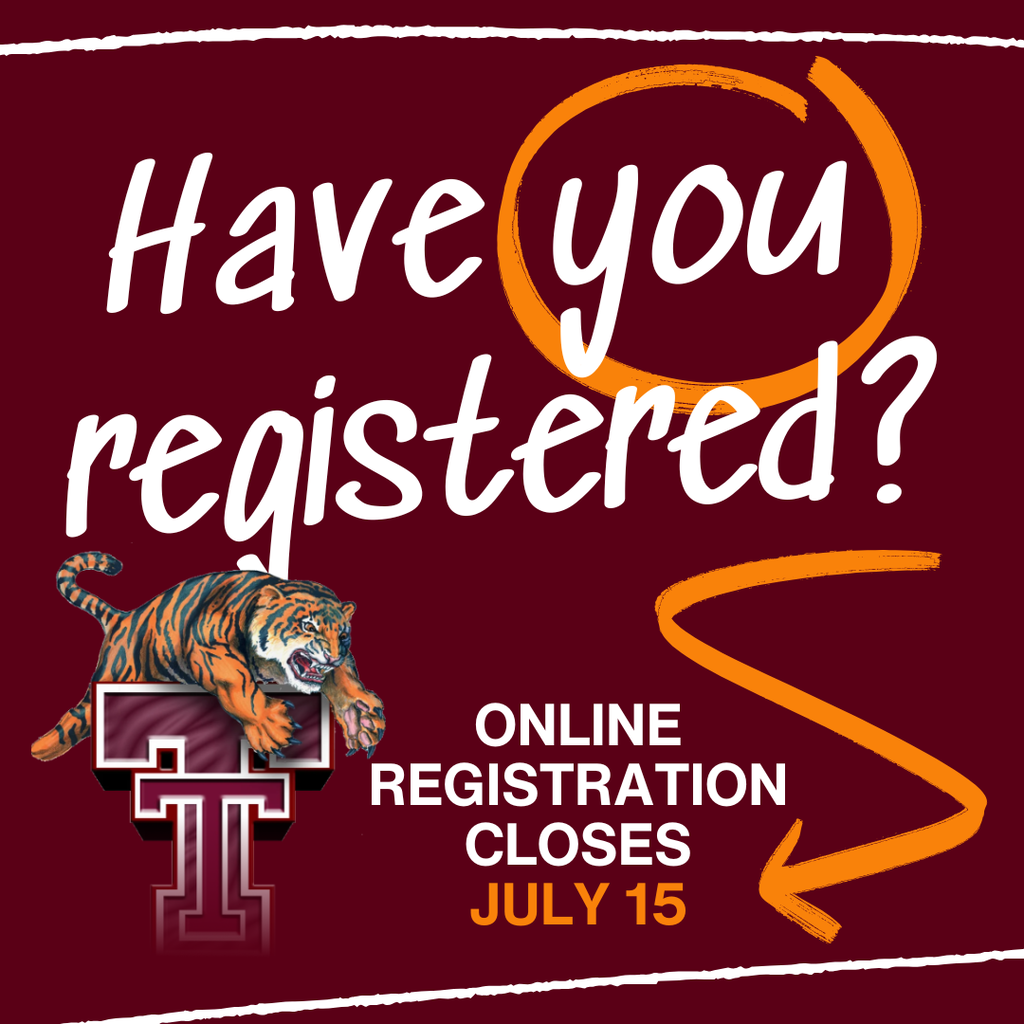 Tenaha ISD - Online Registration closes July 15