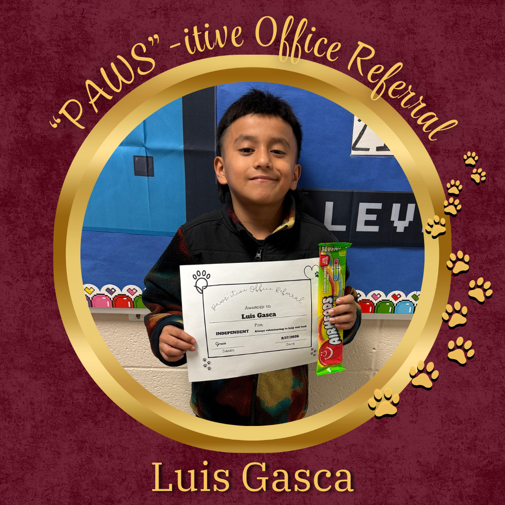 PAWS'itive Office Referral - Luis Gasca