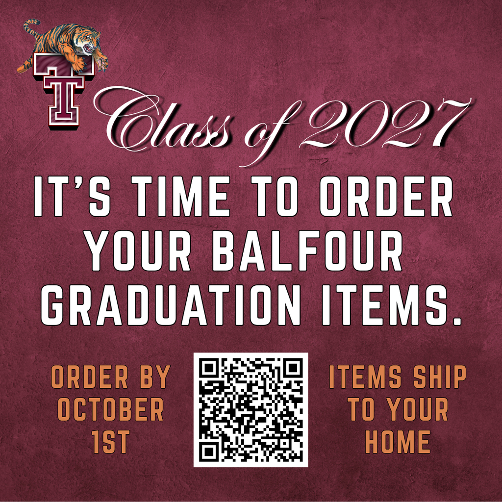 Class of 2027 - Order graduation items