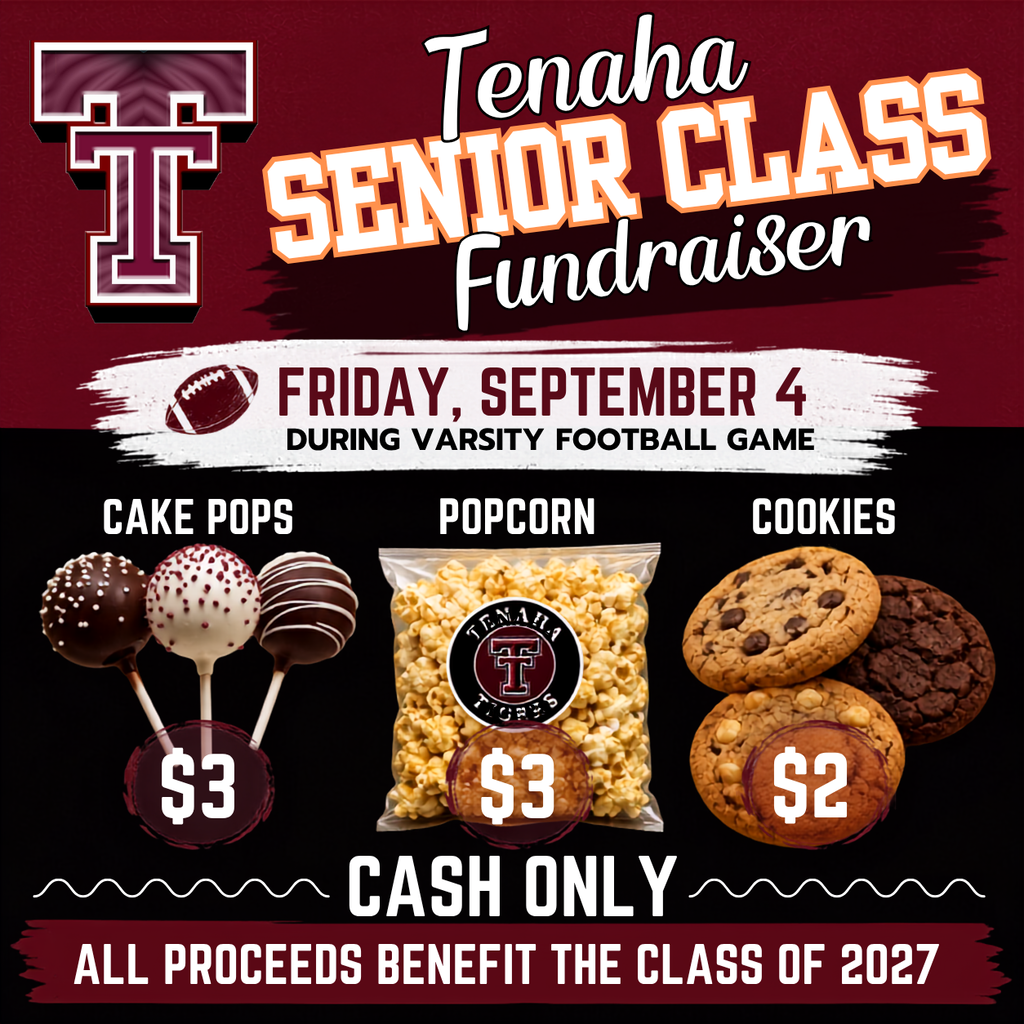 Senior Class Fundraiser at Joaquin Football Game, 9/4 @ 7:30pm