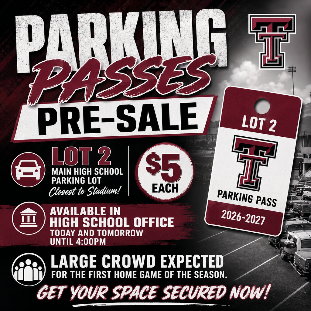 Parking Pass PRE-SALE 9/3 and 9/4