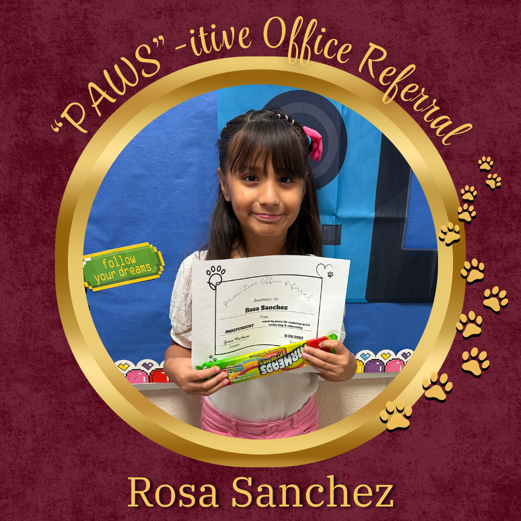 PAWS'itive Office Referral - Rosa Sanchez