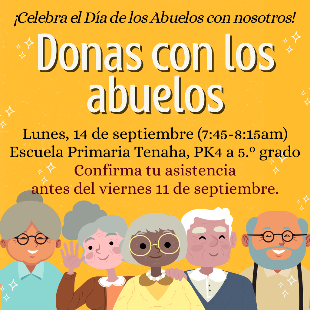 Donuts with Grandparents (Spanish)