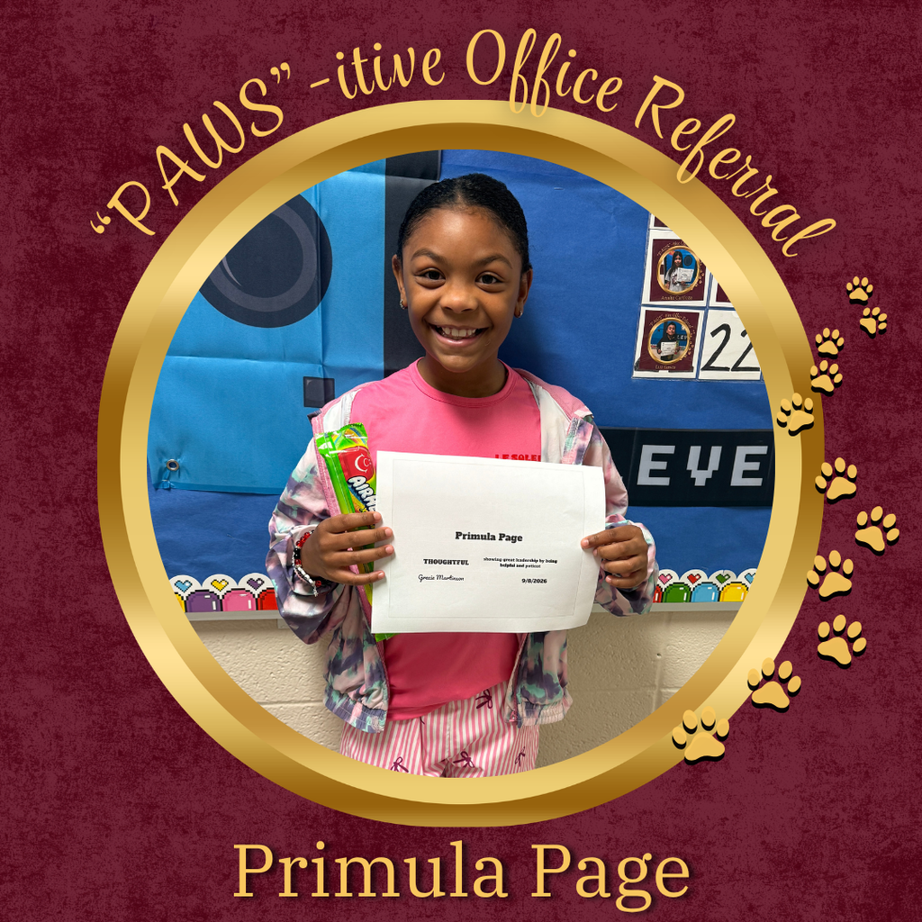 PAWS'itive Office Referral - Primula Page