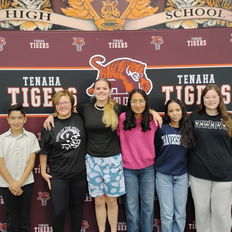 August Students of the Month (6th-12th grade)