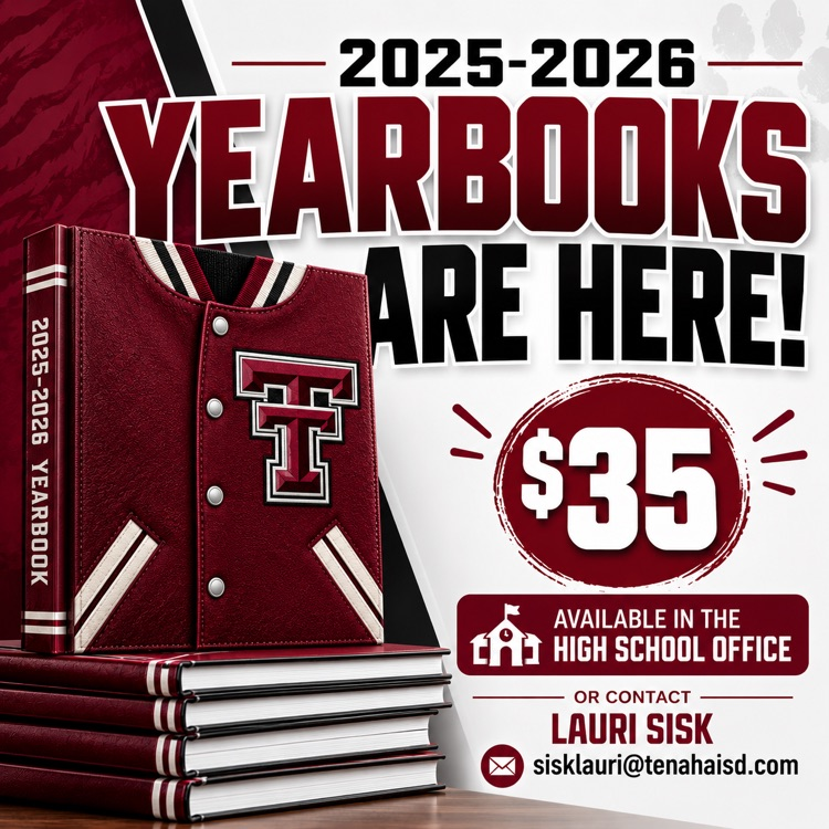 25-26 yearbooks available for purchase, $35